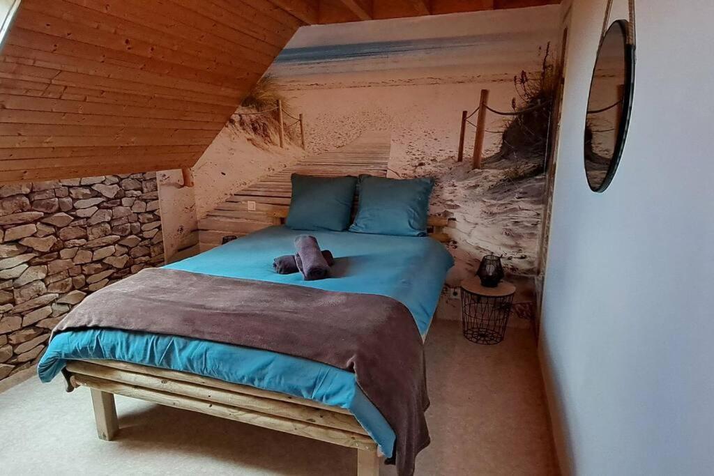 Cottage La Loge Huisnes-sur-Mer Bagian luar foto