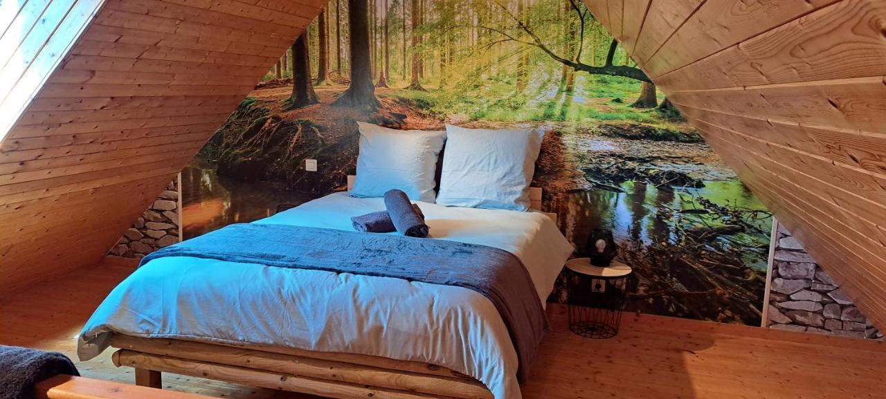 Cottage La Loge Huisnes-sur-Mer Bagian luar foto