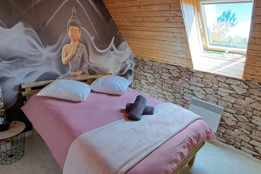Cottage La Loge Huisnes-sur-Mer Bagian luar foto